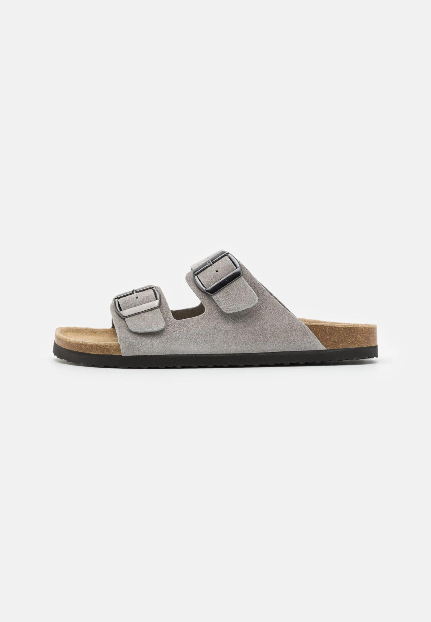 Pier OneLEATHER UNISEX - Tofflor & Inneskor - Grey 3 Pier OneLEATHER UNISEX - Tofflor & Inneskor - Grey