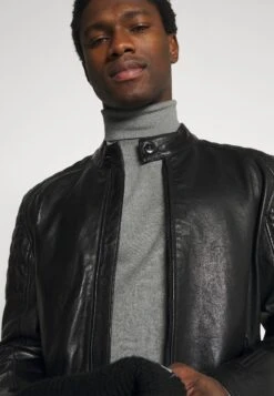 Pier One2 PACK - Stickad Tröja - Black/mottled Light Grey -Pier One Försäljning cb94862188374c17a1924e8c374f3d1b