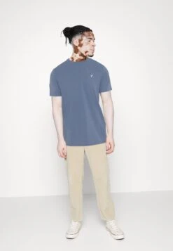 Pier One3 PACK - T-shirt - Bas - White/dark Blue/blue