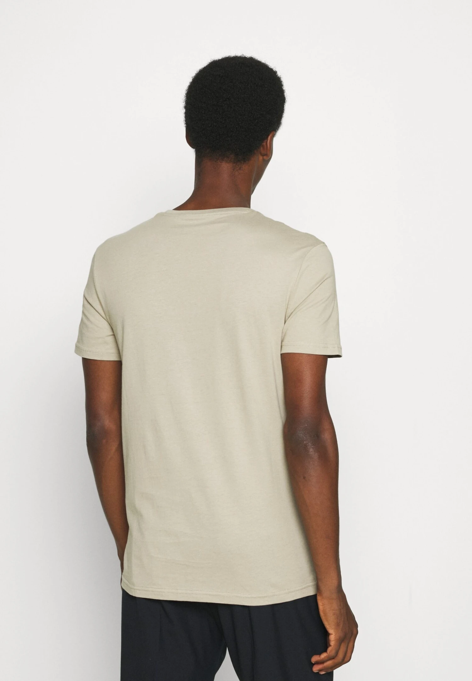 Pier OneT-shirt - Bas - White/dark Grey/black 5 Pier OneT-shirt - Bas - White/dark Grey/black - Bild 3