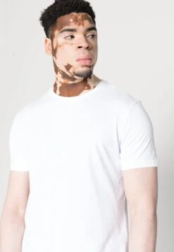 Pier One10 PACK - T-shirt - Bas - Mottled Light Grey/black/white -Pier One Försäljning d58a98363cd54192aa01227027fd1bf6