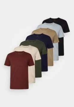 Pier One7 PACK - T-shirt - Bas - Black/dark Blue/dark Green 22 Pier One7 PACK - T-shirt - Bas - Black/dark Blue/dark Green -Pier One Försäljning d74e2d3540cf40e38472cc37d83d230d
