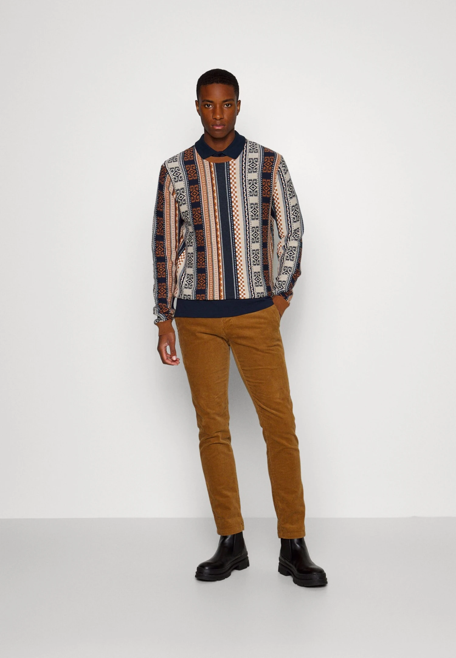 Pier OneStickad Tröja - Multi-coloured 4 Pier OneStickad Tröja - Multi-coloured - Bild 2