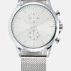 Pier OneUNISEX - Kronografklockor - Silver-coloured -Pier One Försäljning e811531d3dff4bdb9c0c3d1ce5611a13