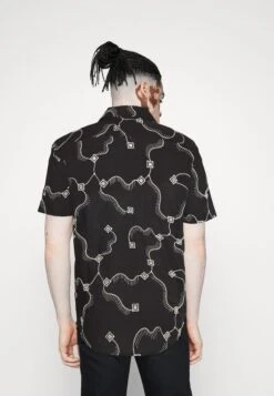 Pier OneEMBROIDERED LINES SHIRT - Skjorta - Black 10 Pier OneEMBROIDERED LINES SHIRT - Skjorta - Black -Pier One Försäljning ea4ed213bf35418b94f510945fb9bcdd