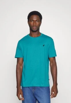 Pier One5 PACK - T-shirt - Bas - White/blue/stone -Pier One Försäljning ebd1d163bd364d90959dd05491c0f095