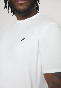 Pier One2 PACK - T-shirt - Bas - Dark Blue/white -Pier One Försäljning ee5a9e4b062049dc801bf7af9cc5bc35