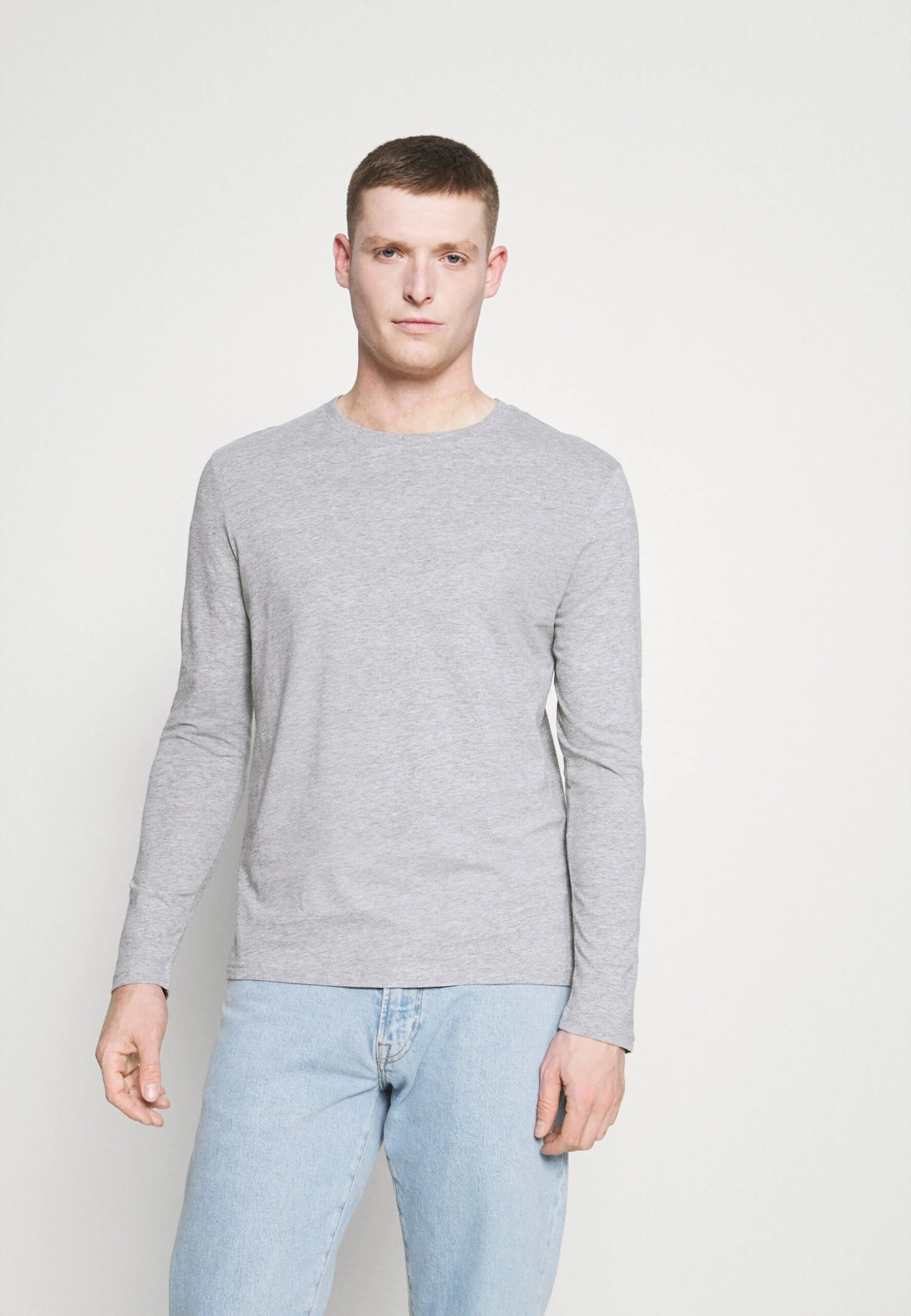 Pier One5 PACK - Långärmad Tröja - White/dark Blu/grey 6 Pier One5 PACK - Långärmad Tröja - White/dark Blu/grey - Bild 4