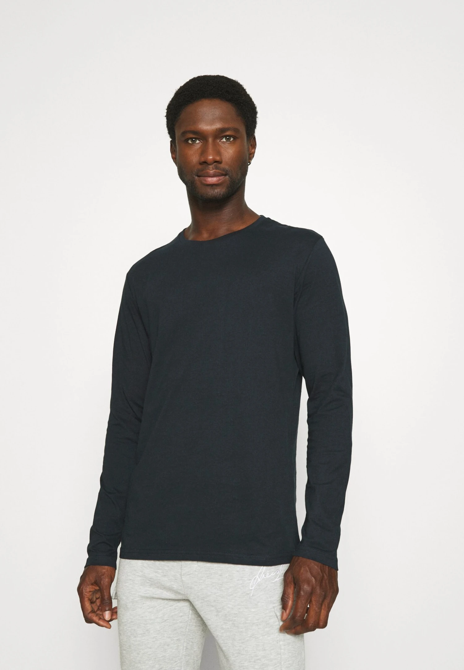 Pier One2 PACK - Långärmad Tröja - Olive/dark Blue 4 Pier One2 PACK - Långärmad Tröja - Olive/dark Blue - Bild 2