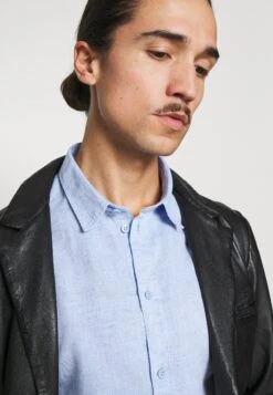 Pier OneSkjorta - Mottled Blue -Pier One Försäljning fca3ca22ceae4991bde50472de455c02